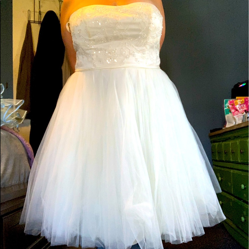 Tea Length Wedding Dress